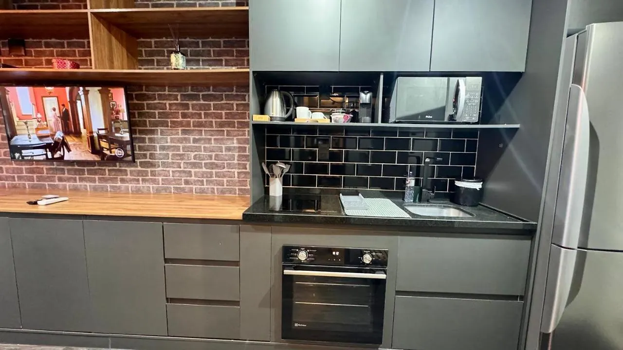 Studio Com Ampla Vista, Pq Augusta, 11 Andar, Metro São Paulo Apartmán