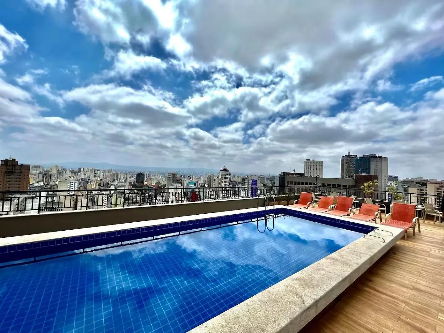 דירה סאו פאולו Studio Com Ampla Vista, Pq Augusta, 11 Andar, Metro